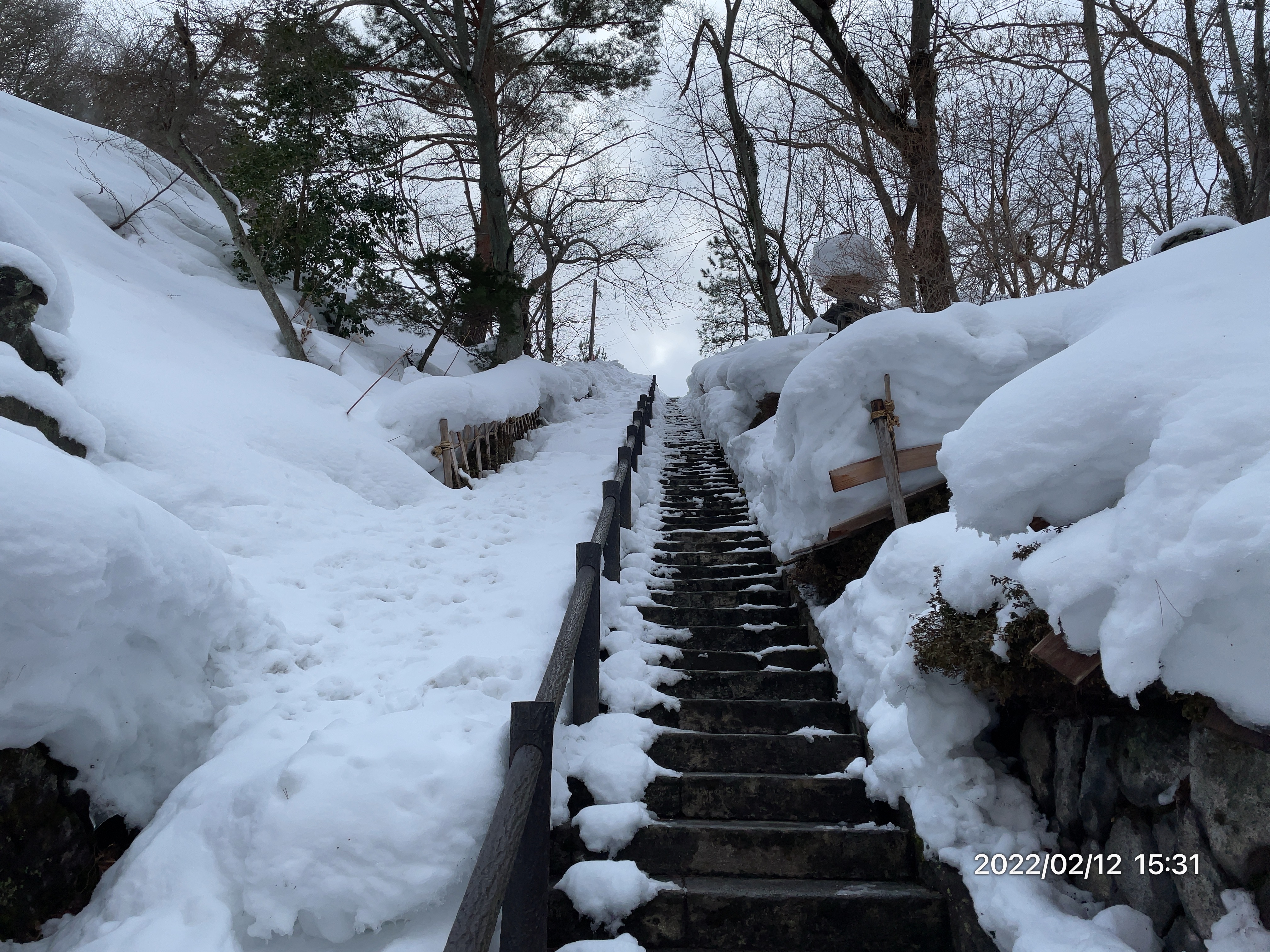 鳴子温泉神社・階段
